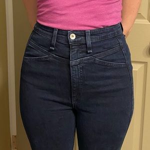 Rag & Bone Super High-Rise Skinny Jeans, Size 28, in Outerbanks